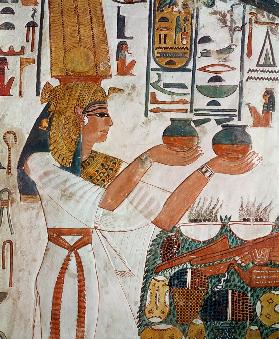 Nefertari Making an Offering, from the Tomb of Nefertari