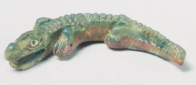 Crocodile, Late Ptolemaic Period to Roman Period, 1st century BC-1st century AD (coloured glass) 1888