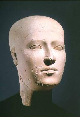 Portrait head from the graves of the Giza necropolis c.2600 BC