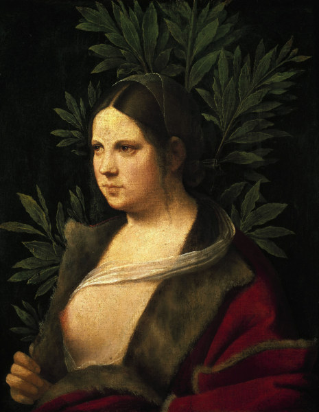 zu Petrarca,  Laura von  (eigentl. Domenico Tommaso Bigordi) Ghirlandaio Domenico