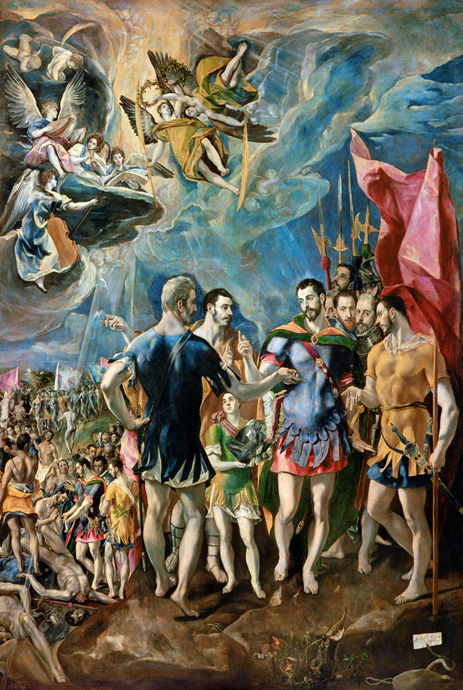 The Martyrdom of St. Maurice von (eigentl. Dominikos Theotokopulos) Greco, El