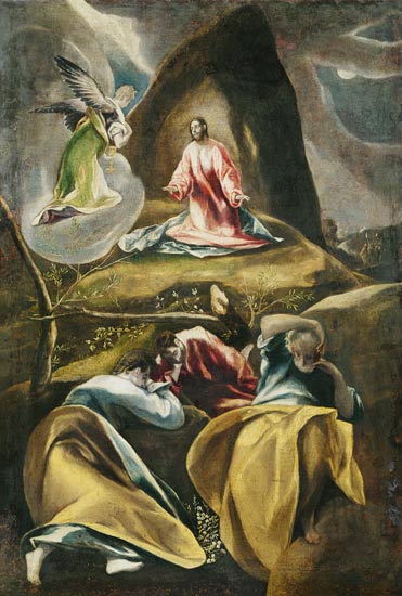 Christ in the Garden of Olives von (eigentl. Dominikos Theotokopulos) Greco, El