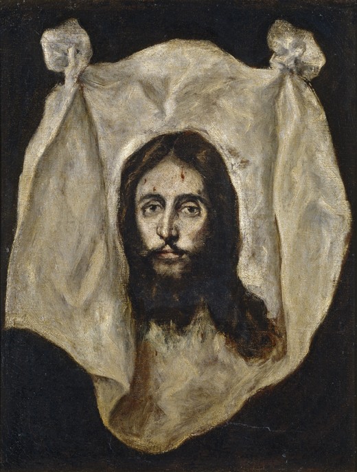 Mandylion (Christus Acheiropoietos) von (eigentl. Dominikos Theotokopulos) Greco, El