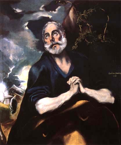 Reuiger hl. Petrus von (eigentl. Dominikos Theotokopulos) Greco, El