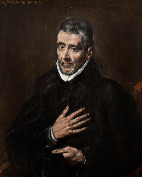 Porträt von Juan de Ávila 1580