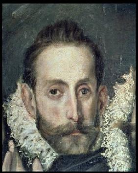 Self Portrait, detail from The Burial of Count Orgaz 1586-88