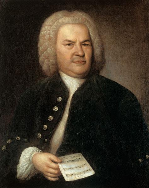 Porträt von Johann Sebastian Bach