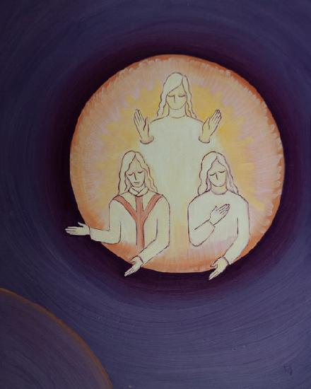 Christ asks how many of us on this earth below truly love the Persons of the Holy Trinity 2002