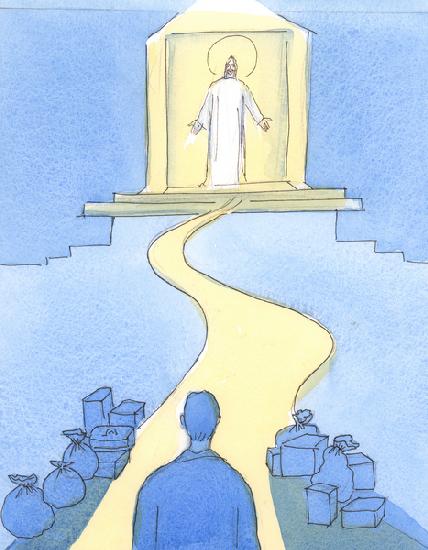 Christ awaits us at the tabernacle, as if at the Doorway to Heaven 2004