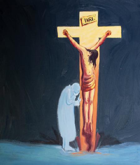 It is by humility that we can learn to hide with our wounds beside Jesus the crucified 2000