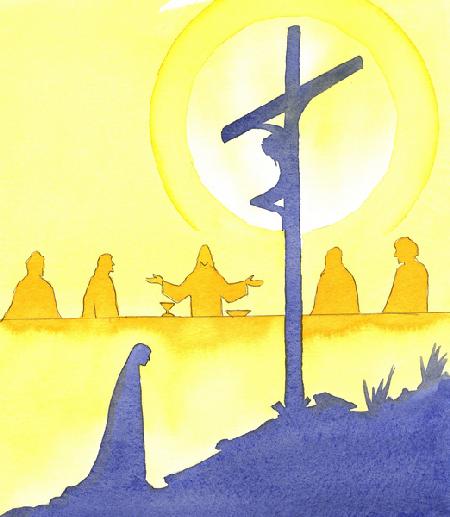 On the night before He died, Jesus instituted the Holy Eucharist, at the Last Supper 2001