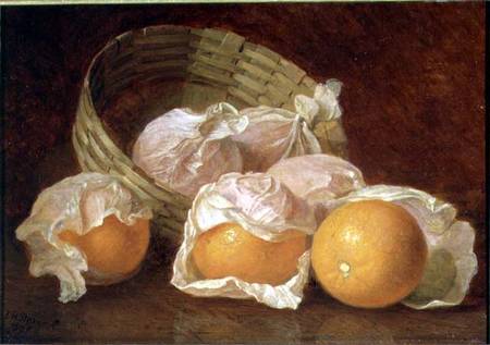 A Basket of Oranges von Eloise Harriet Stannard