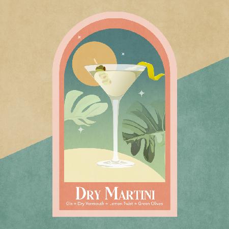 Kokteyl Dry Martini