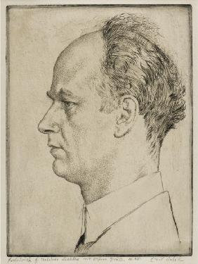 Porträt von Wilhelm Furtwängler (1886-1954) 1928