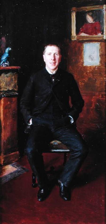 Portrait of Ernest Coquelin (1848-1909) von Emile Friant