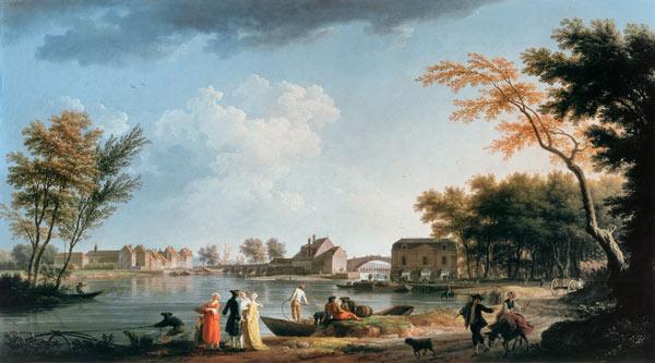 View of Nogent-sur-Seine  1764