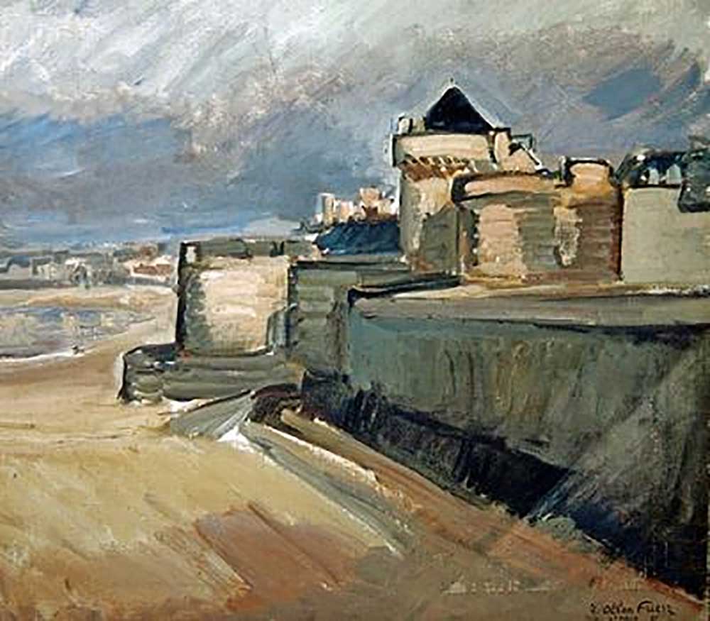Ansicht von Saint-Malo, 1935 von Achille Emile Othon Friesz