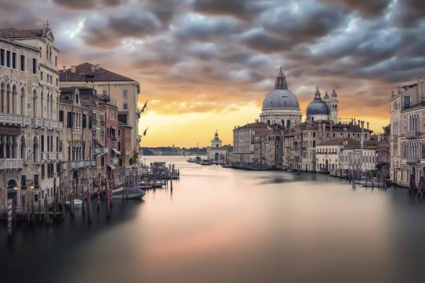 Grand Canal In The Morning von Emmanuel Charlat