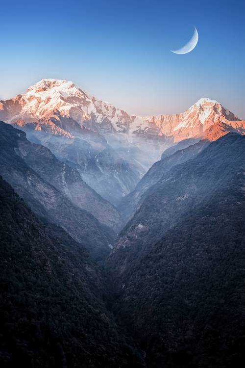Himalayan Evening von Emmanuel Charlat