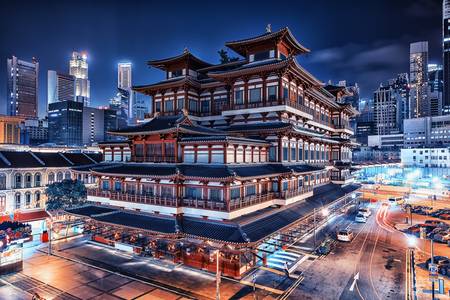 Buddha Tooth Relic Temple 2018