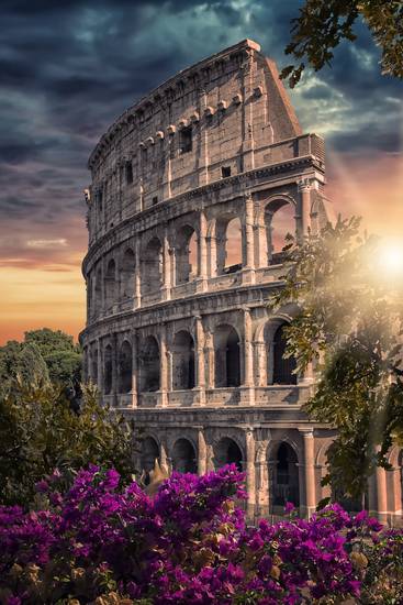 Colosseum At Sunset 2017