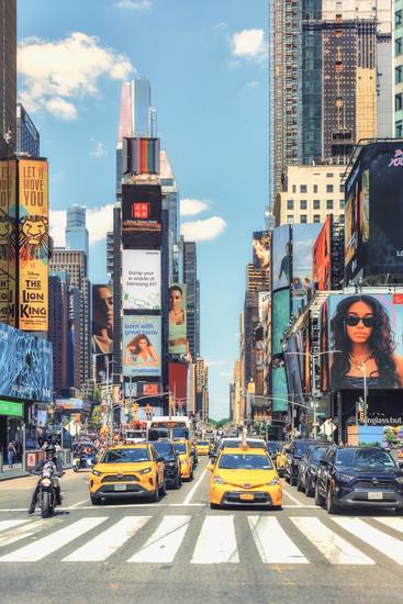 Street In Times Square 2022