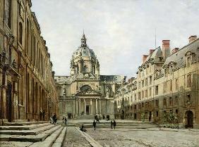 The Courtyard of the Old Sorbonne 1886