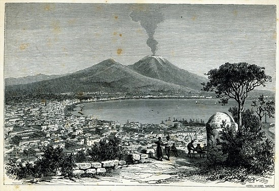 General View of Naples von English School