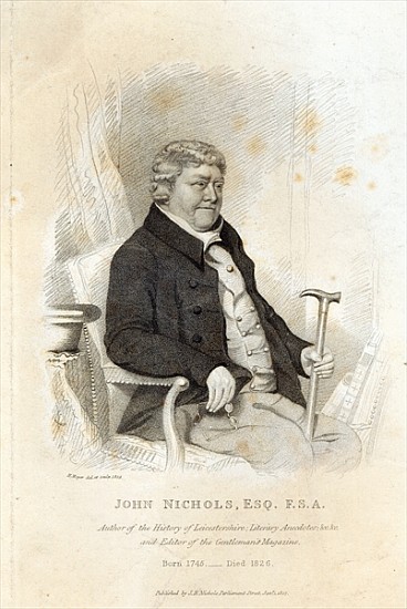 John Nichols; engraved by H. Meyer von English School