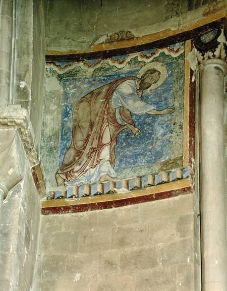 St. Paul and the Viper, in St. Anselm's Chapel von English School