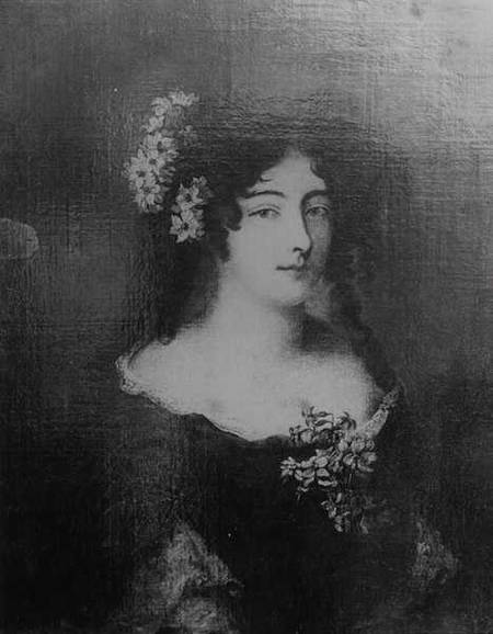 Portrait of Countess Ehrengard Melusina von der Schulenburg von English School