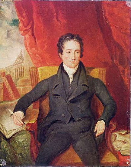 Portrait of Charles Lamb (1775-1834) 1826 von English School