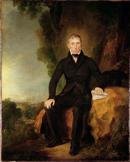 Portrait of John Loudon McAdam (1756-1836), c.1830 von English School