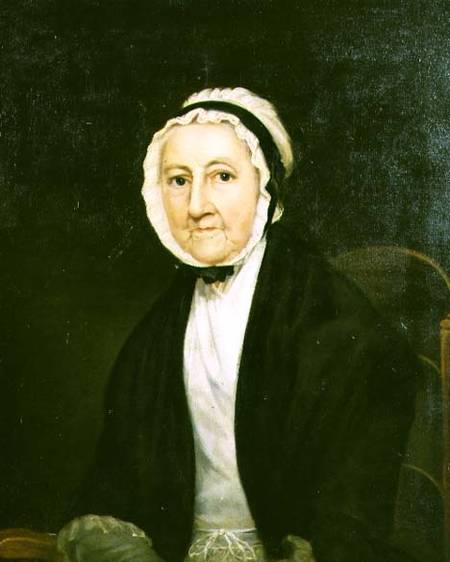 Portrait of a Quaker Lady von English School