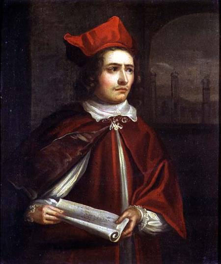 Sir Augustus Harris (1851-96) as Cardinal Wolsey von English School