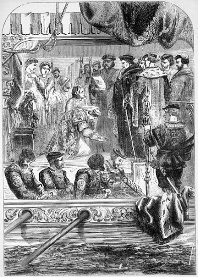 The Arrest of Anne Boleyn von English School