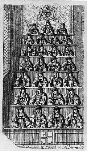 Court of Aldermen, c.1690