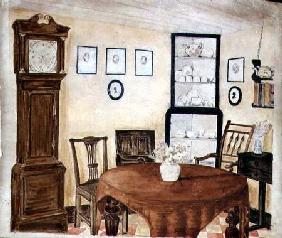 Interior of an Antique Dealer's House c.1870  on