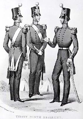 Old 54th Foot (2nd Battalion Dorset Regiment) early 19th century