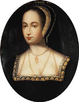 Portrait of Anne Boleyn (c.1507-36) 1533