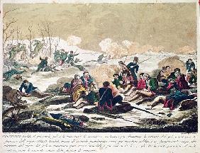 Retreat from Moscow; engraved by J. Hassell
