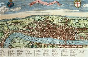 View of London, c.1560