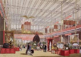 View of the United States section of the Great Exhibition of 1851, from ''Dickinson''s Comprehensive