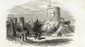 Windsor Castle - the Round Tower, from The Illustrated London News, 26th September 1846