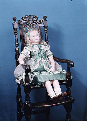 Doll, probably made by Charles Marsh, 1865 (wax) von English School, (19th century)