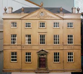 Doll's house, Neo-Classical Adam Style, c.1810 (mixed media) 18th