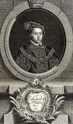 Edward VI (1537-53) King of England and Ireland, from 'The Gallery of Portraits', published 1833 (en
