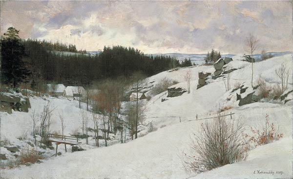Winter im Riesengebirge von Erich Kubierschky