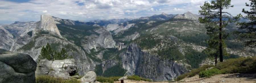 Panorama Yosemite Nationalpark von Erich Teister