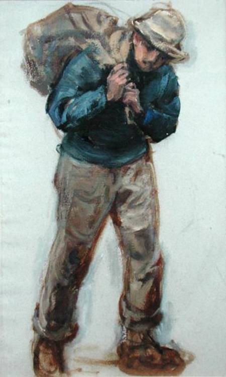 Newlyn Fisherman von Ernest Albert Waterlow